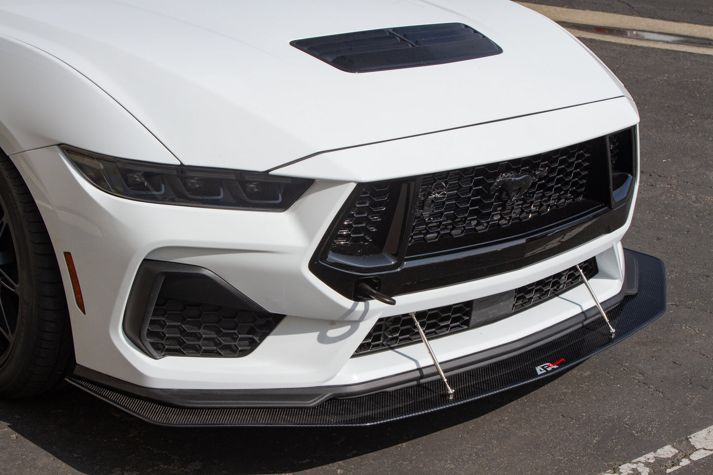 APR Ford Mustang GT S650 Performance Package Carbon Fiber Front Wind Splitter 2024 - Current
