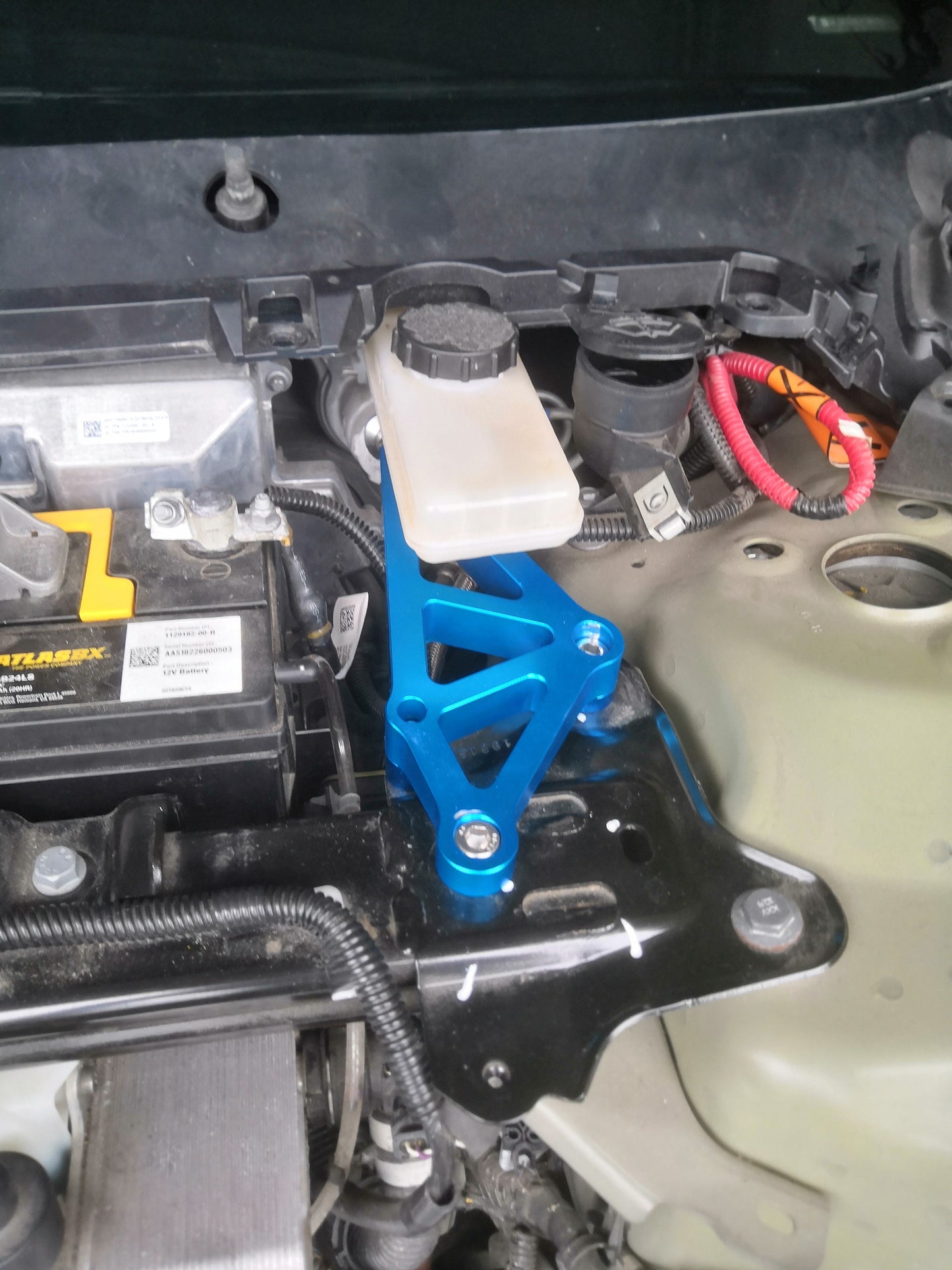 PrivateLabelMfg Precision Works Master Cylinder Brace - Tesla Model 3