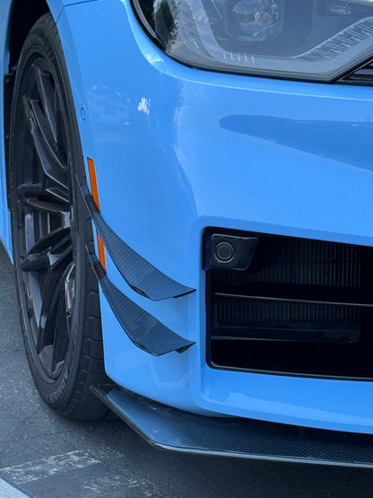 APR BMW G87 M2 Carbon Fiber Front Bumper Canards 2023-UP