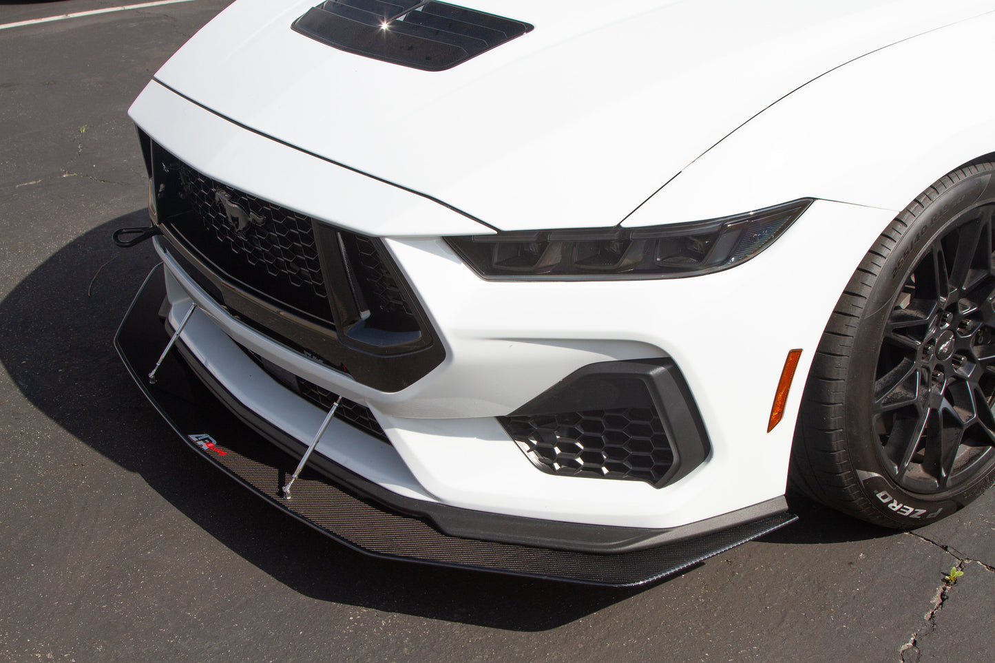 APR Ford Mustang GT S650 Performance Package Carbon Fiber Front Wind Splitter 2024 - Current