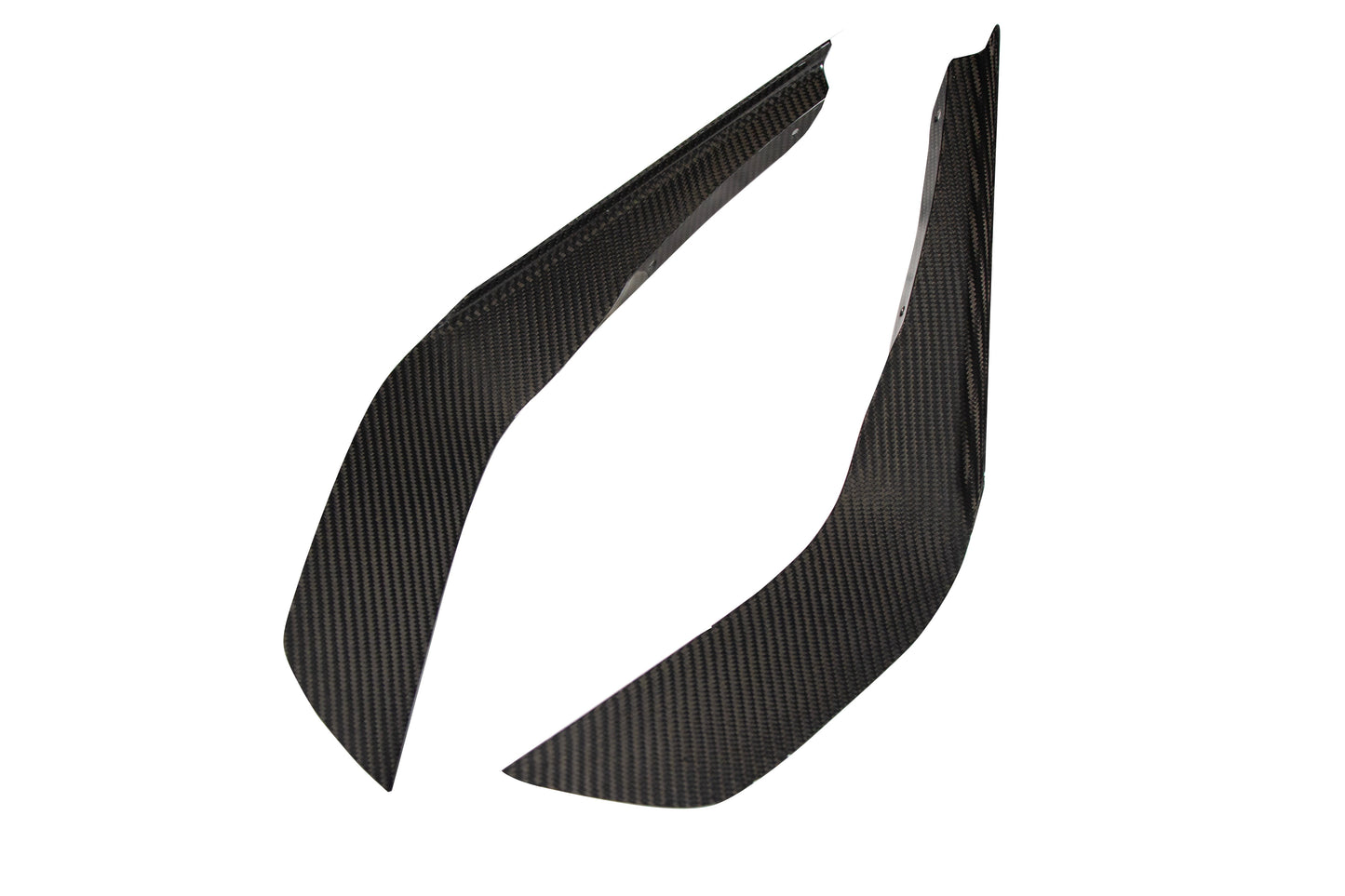 APR Ford Mustang GT S650 Carbon Fiber Front Bumper Canards 2024 - Current (does not fit Dark Horse bumper)