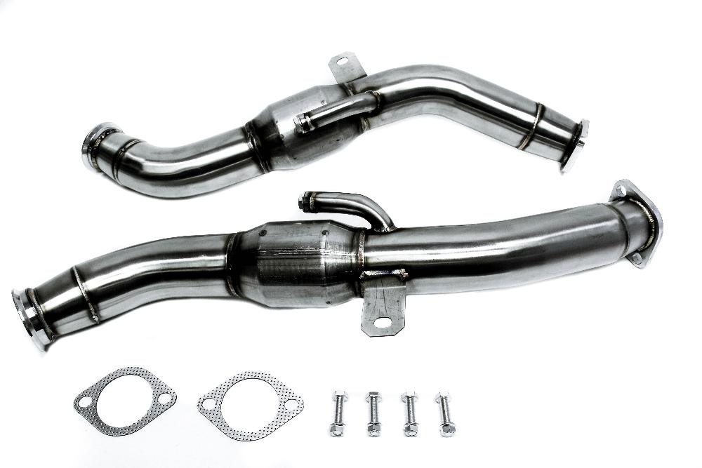 PrivateLabelMfg Infiniti Q50 Q60 2016 - 2023 Full Downpipes Kit - Catted