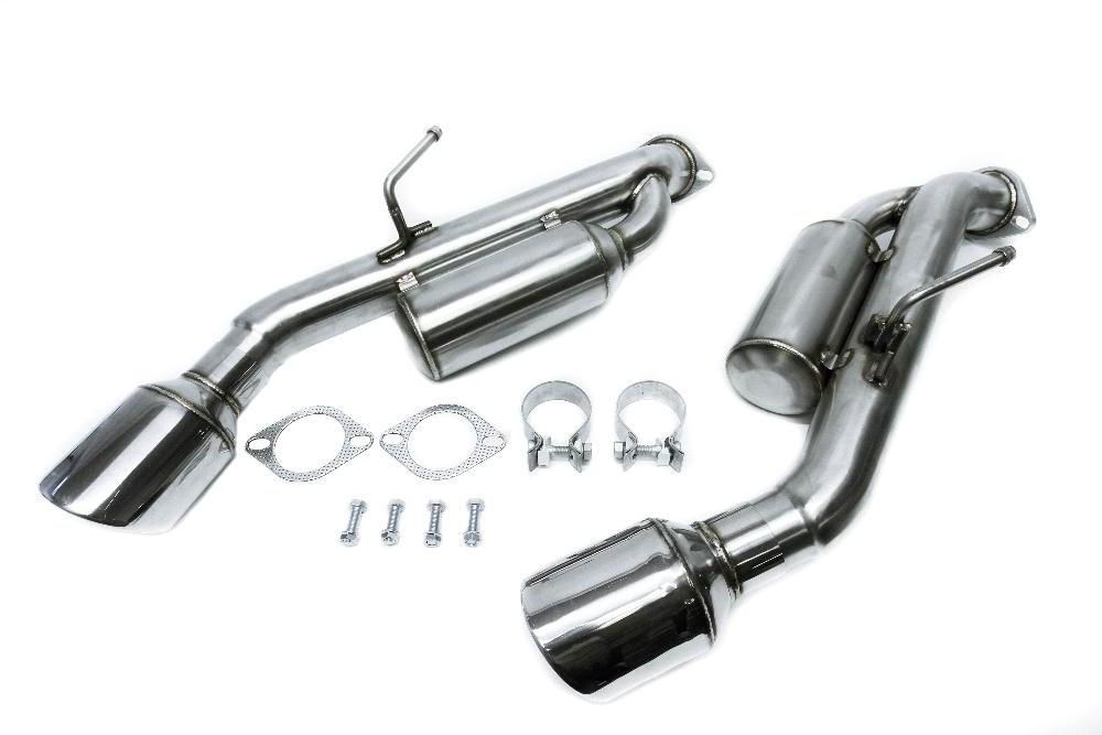 PrivateLabelMfg Infiniti Q50 Axle-Back Exhaust Helmholtz Resonated 2014+