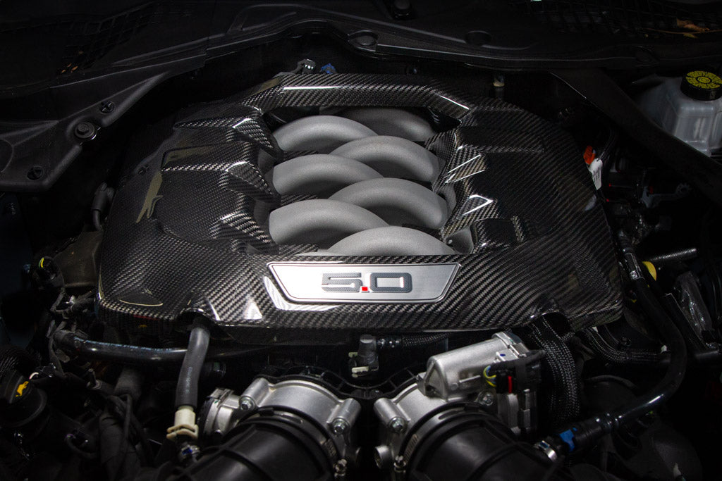 APR Carbon Fiber Ford Mustang S650 Engine Cover 2024 - Current