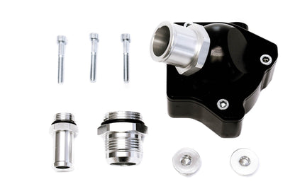 PrivateLabelMfg Precision Works K-Series Swivel Neck Thermostat Housing V2 Black