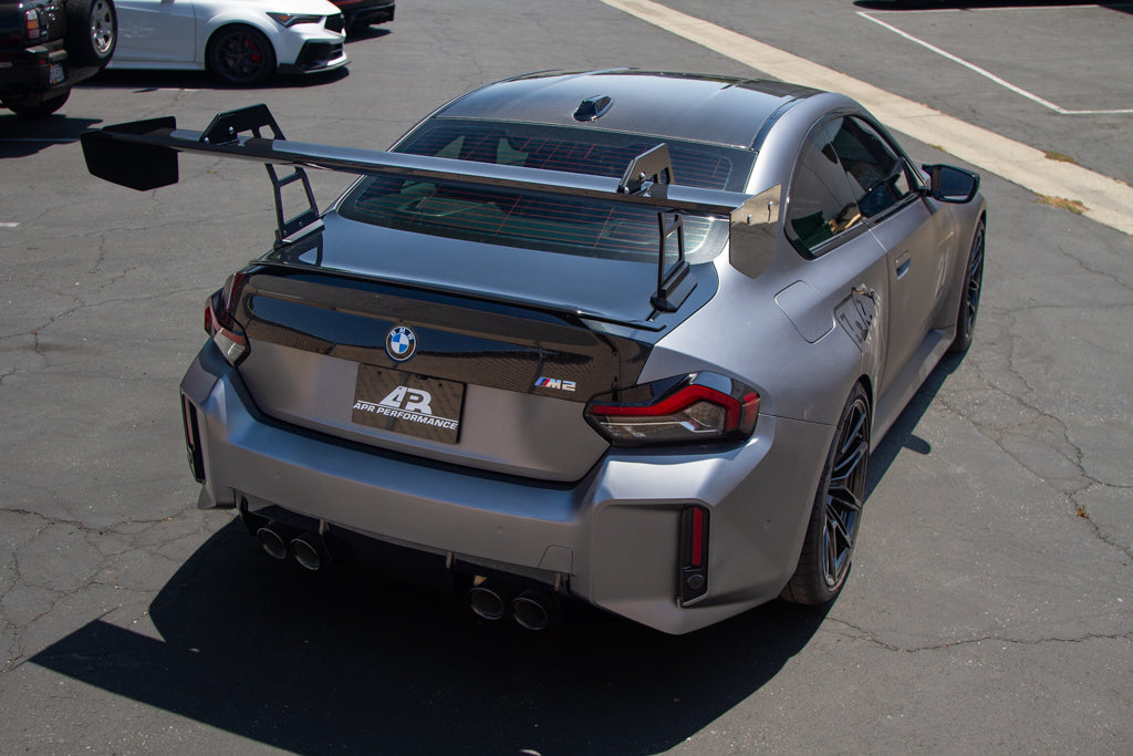 APR BMW G42 M240i / G87 M2 GT250 Carbon Fiber Swan Neck Wing 2022-UP