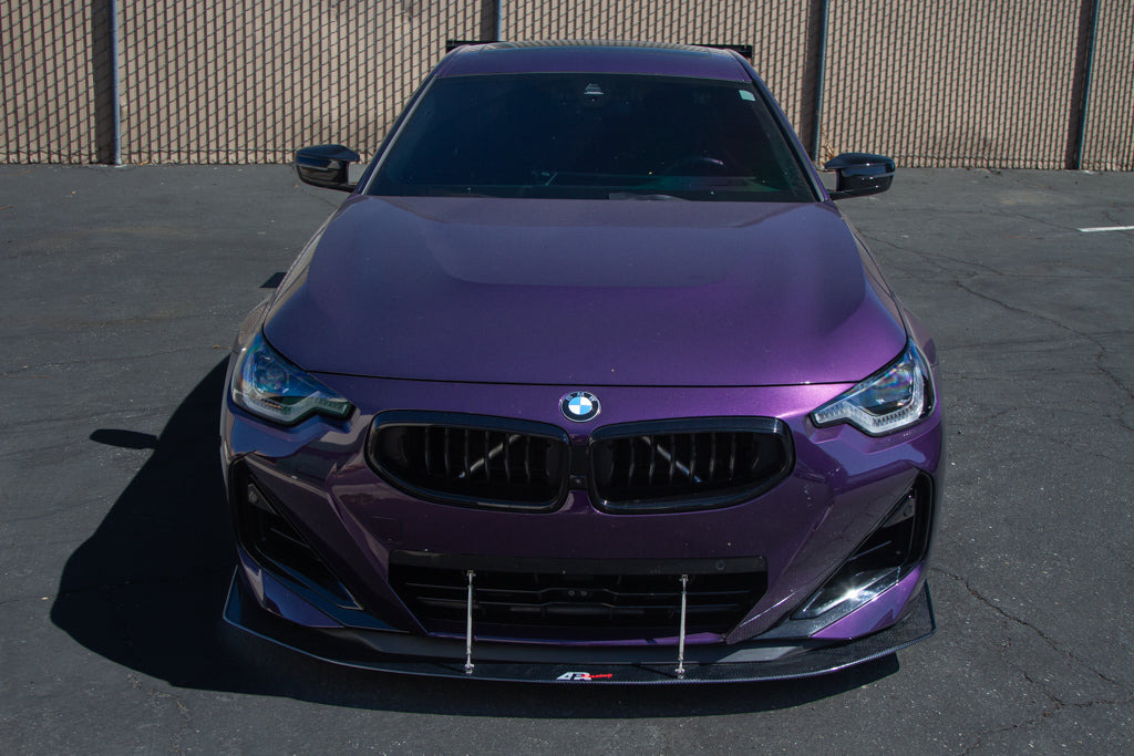 APR BMW G42 M240i Carbon Fiber Front Wind Splitter
