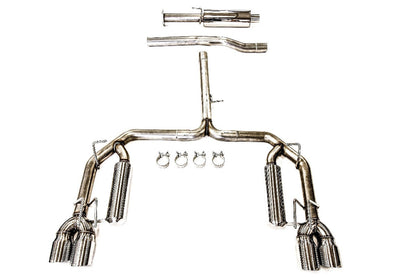 Private Label Mfg Camry XSE V6 3.5L Cat-Back Exhaust 2018-2024 - Quad Tips