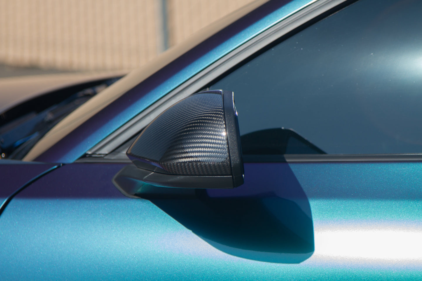 APR Carbon Fiber Ford Mustang S550 / S650 / GT350 / GT500 Replacement Mirrors 2015-2025