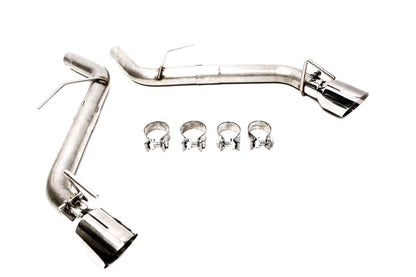 PrivateLabelMfg Axle Back Exhaust 2016 - 2022 Chevy Camaro 2.0L 3.6 V6 4" Dual Tips