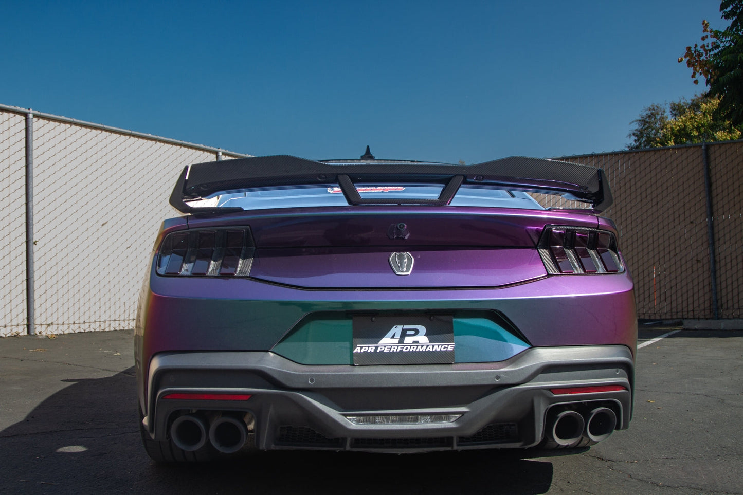 APR Ford Mustang S650 Dark Horse Carbon Fiber Spoiler with Gurney 2024 - Current