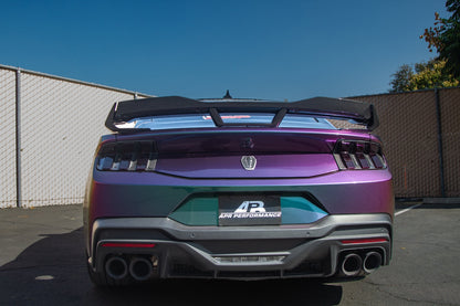 APR Ford Mustang S650 Dark Horse Carbon Fiber Spoiler with Gurney 2024 - Current