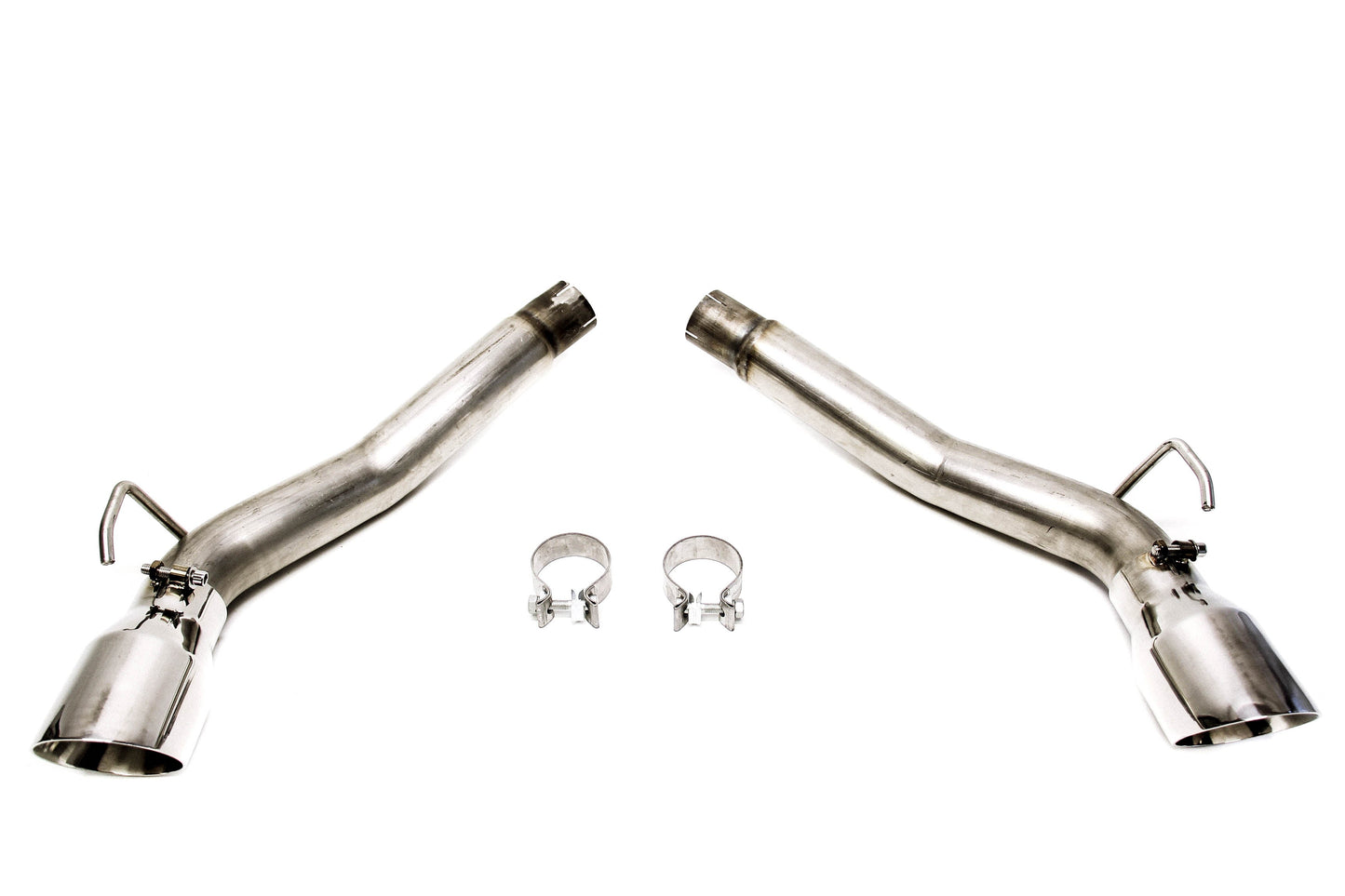 PrivateLabelMfg Axle Back Exhaust Muffler Delete V2 - Chevy Camaro V8 2010 - 2015 Stainless Steel