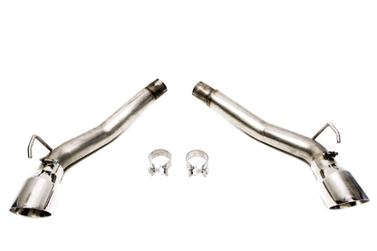 PrivateLabelMfg Axle Back Exhaust Muffler Delete V2 - Chevy Camaro V8 2010 - 2015 Stainless Steel
