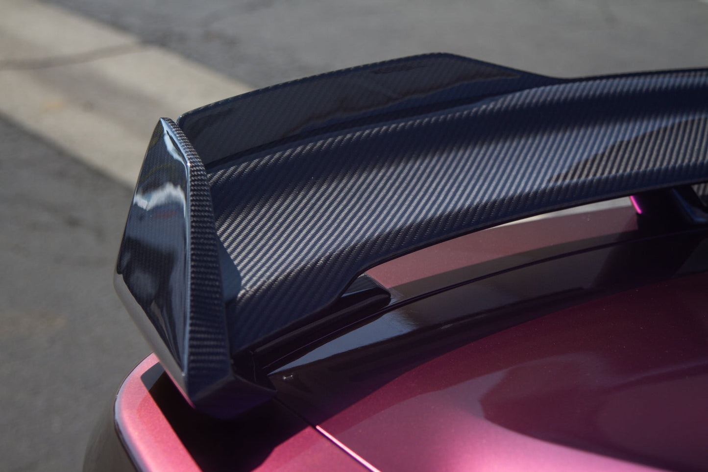 APR Ford Mustang S650 Dark Horse Carbon Fiber Spoiler with Gurney 2024 - Current