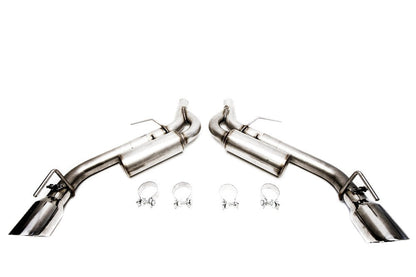 PrivateLabelMfg Axle Back Exhaust Chevy Camaro 2.0L 3.6L V6 2016 - 2023 Dual Tips Non-NPP