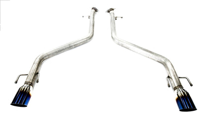 PrivateLabelMfg Axle Back Exhaust Muffler Delete - Lexus IS300 IS350 2021+