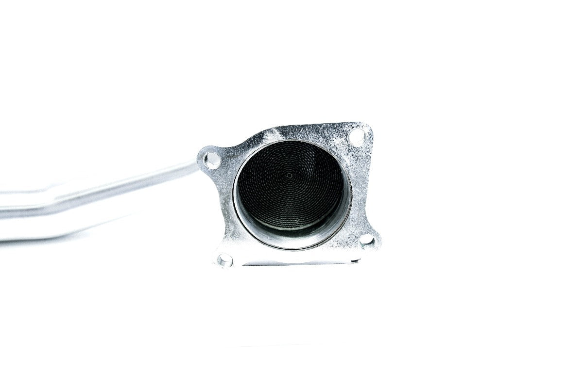 PrivateLabelMfg Power Driven Subaru WRX J-Pipe Downpipe 2015-2021 6MT