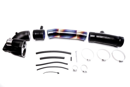 PrivateLabelMfg Turbo Inlet Pipe Kit Stainless Burnt Blue - 2016+ FC Civic 1.5T