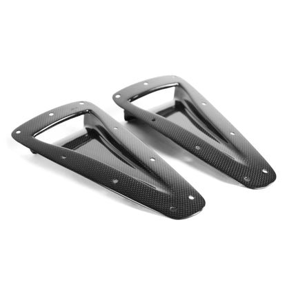 APR Carbon Fiber Universal Fitment Curved NACA Ducts