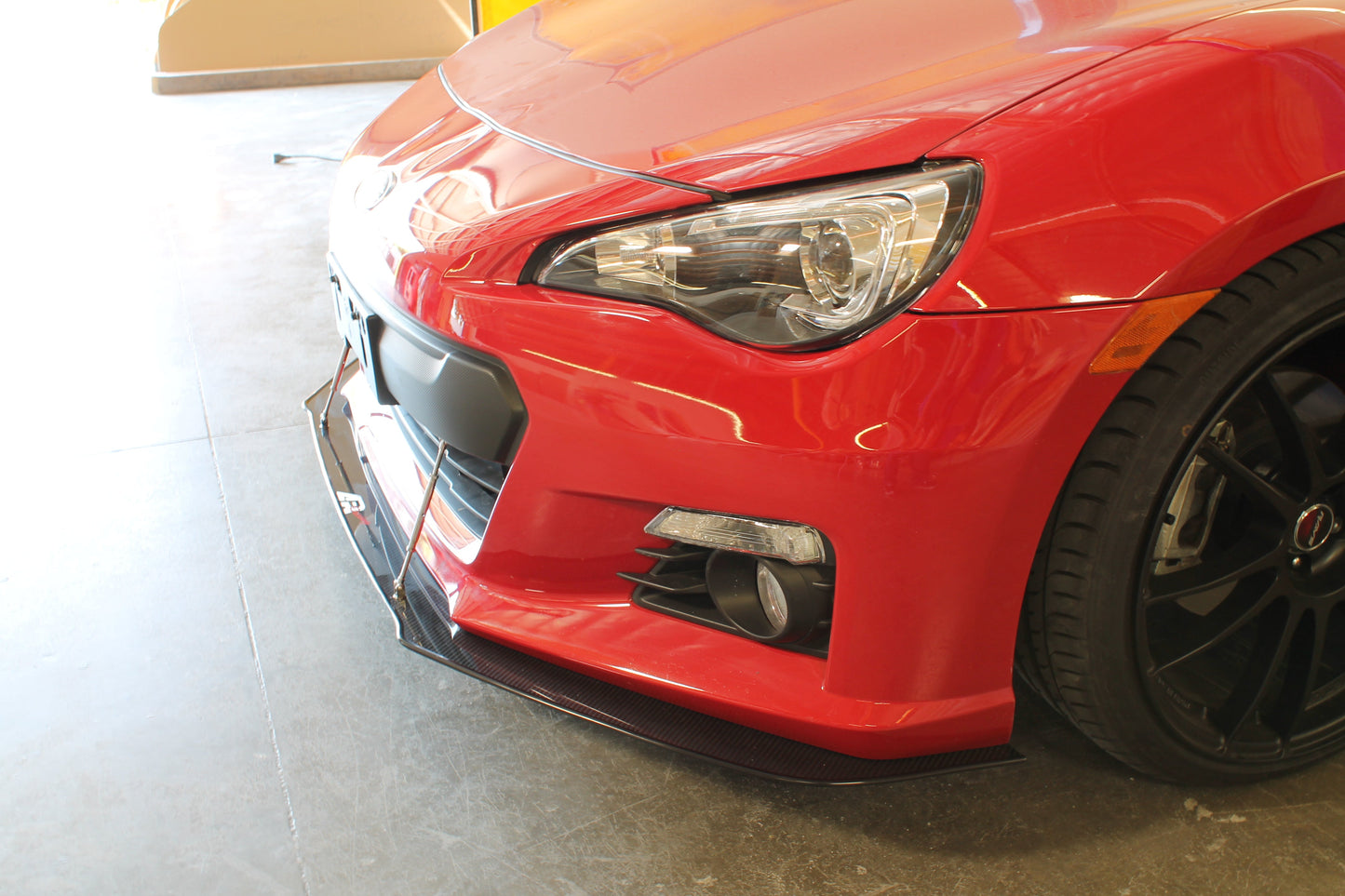 APR Subaru BRZ Carbon Fiber Wind Splitter w/ Rods 2013-2016