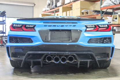 APR Chevrolet Corvette C8 Z06 Carbon Fiber License Plate Backing