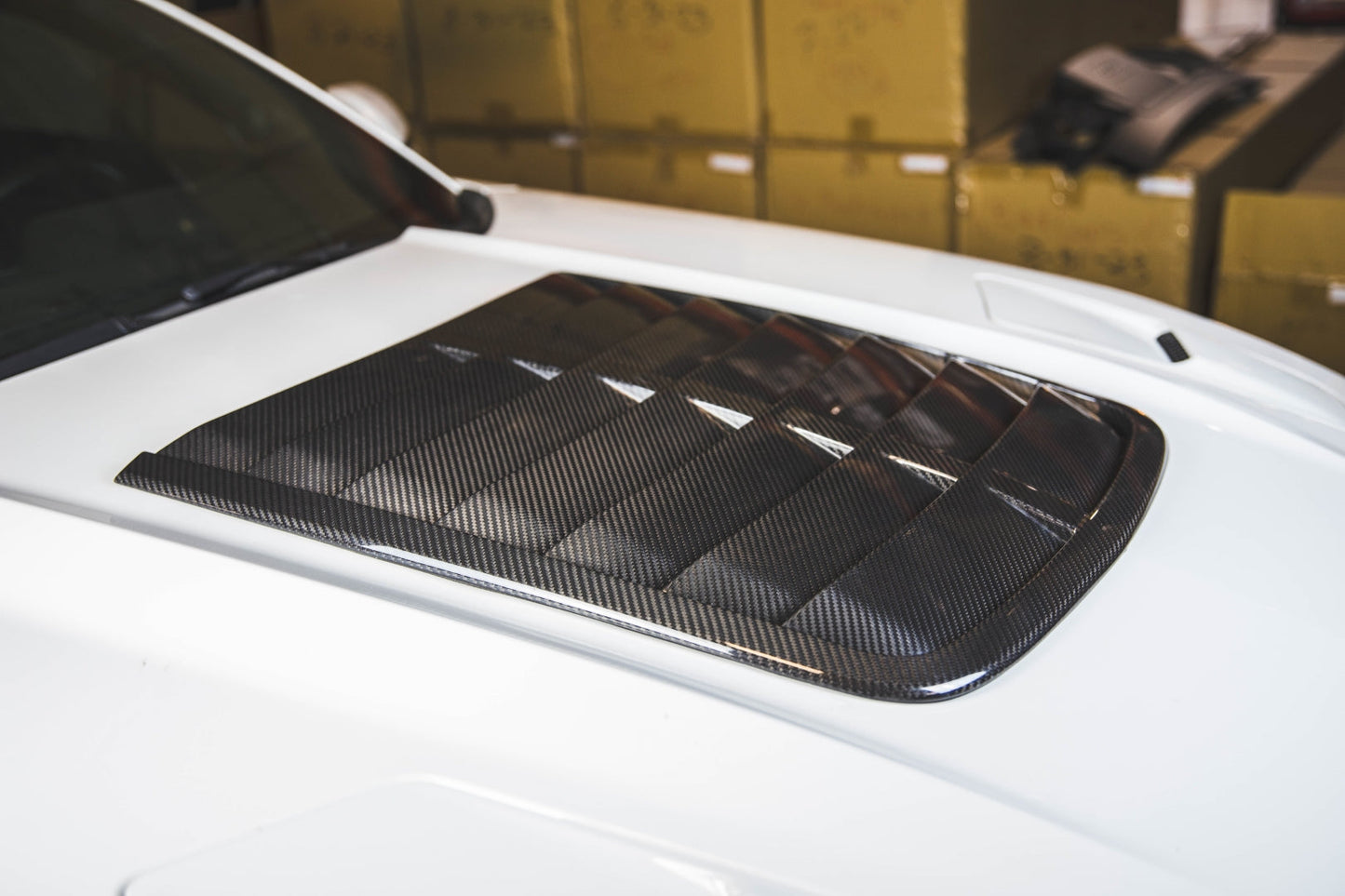 APR Carbon Fiber Ford Mustang Hood Vent 2015 - 2017