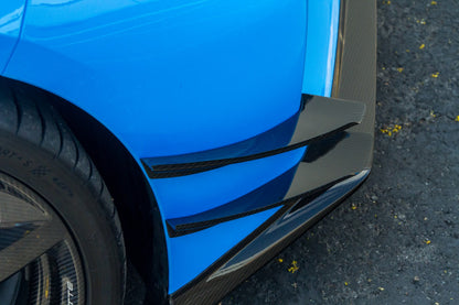 APR Chevrolet Corvette C8 Z06 Carbon Fiber Front Bumper Canards