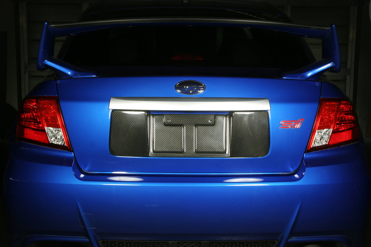 APR Subaru WRX/ STI Sedan Carbon Fiber License Plate Frame 2008-2014