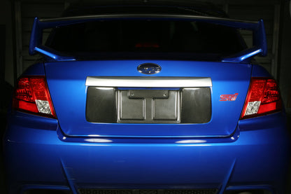 APR Subaru WRX/ STI Sedan Carbon Fiber License Plate Frame 2008-2014