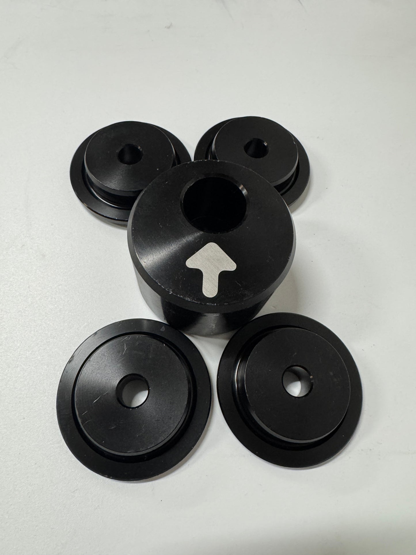 GKTech Z34 370z/G37 12mm Raised Solid Diff Bushings - DISCOUNT