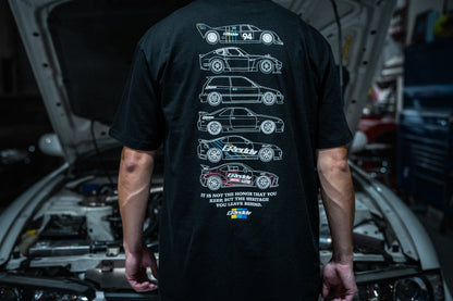 GReddy Heritage 4.0 Tee - Black