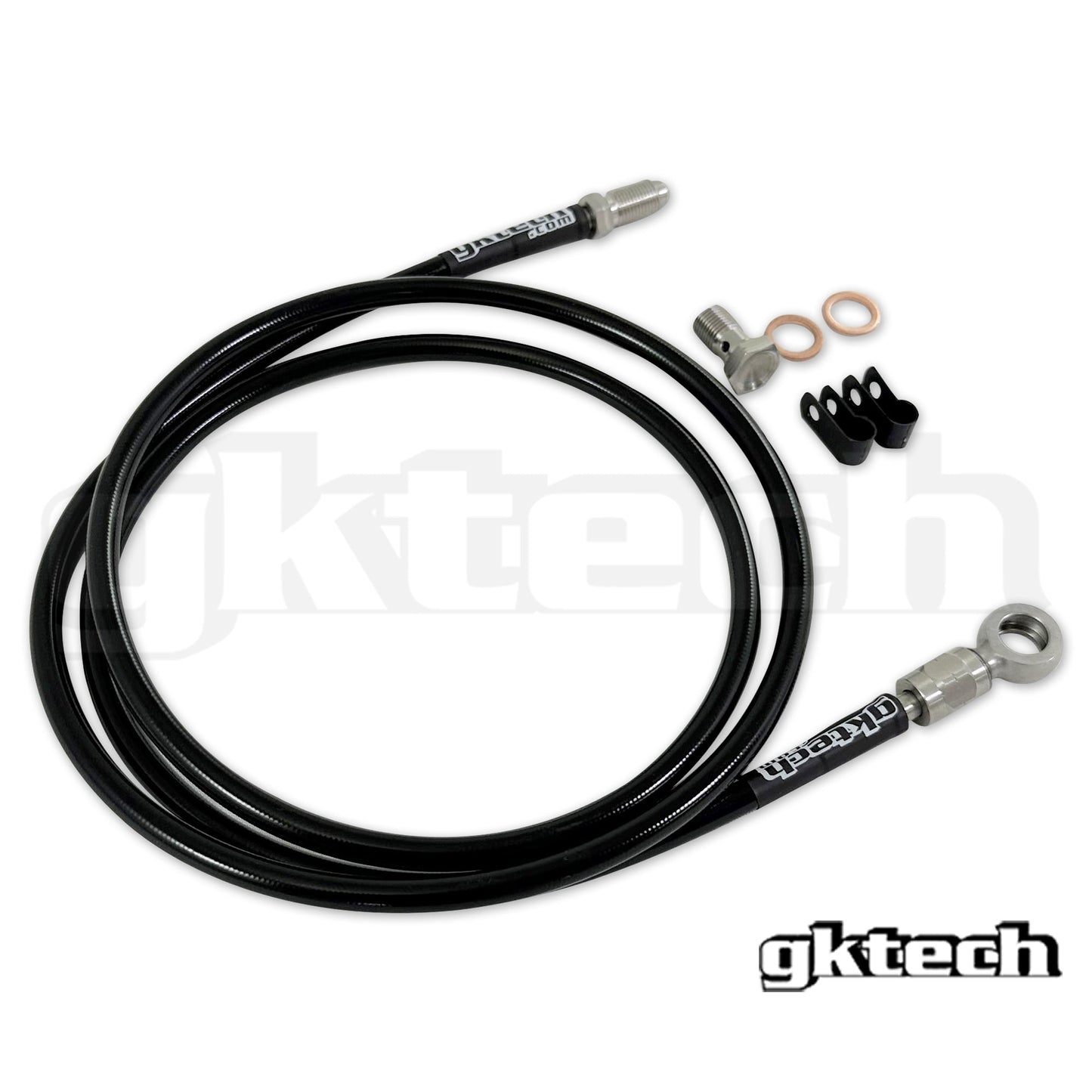 GKTech S13/S14 240sx Braided Clutch line - LHD