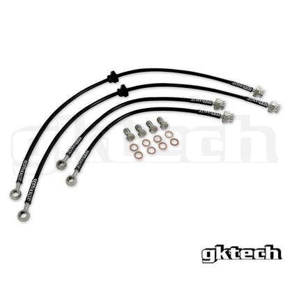 GKTech S13 240sx braided brake lines