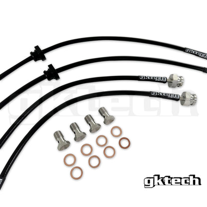GKTech S14 240sx/S15 Silvia braided brake lines