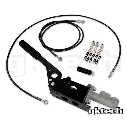 GKTech Budget Hydraulic E-brake Assembly And In-line Braided Line Kit