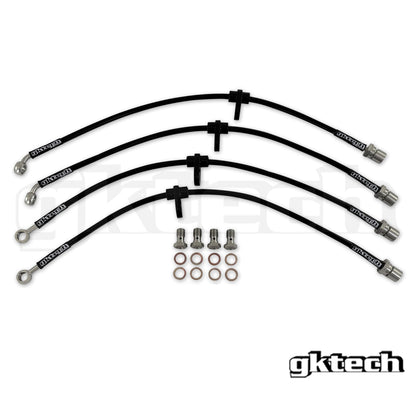 GKTech FR-S / GR86 / BRZ Braided Brake Lines