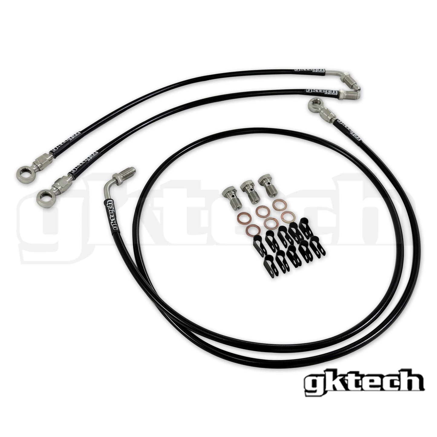 GKTech 240sx/Skyline Engine bay brake line delete kit
