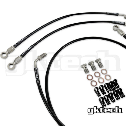 GKTech 240sx/Skyline Engine bay brake line delete kit