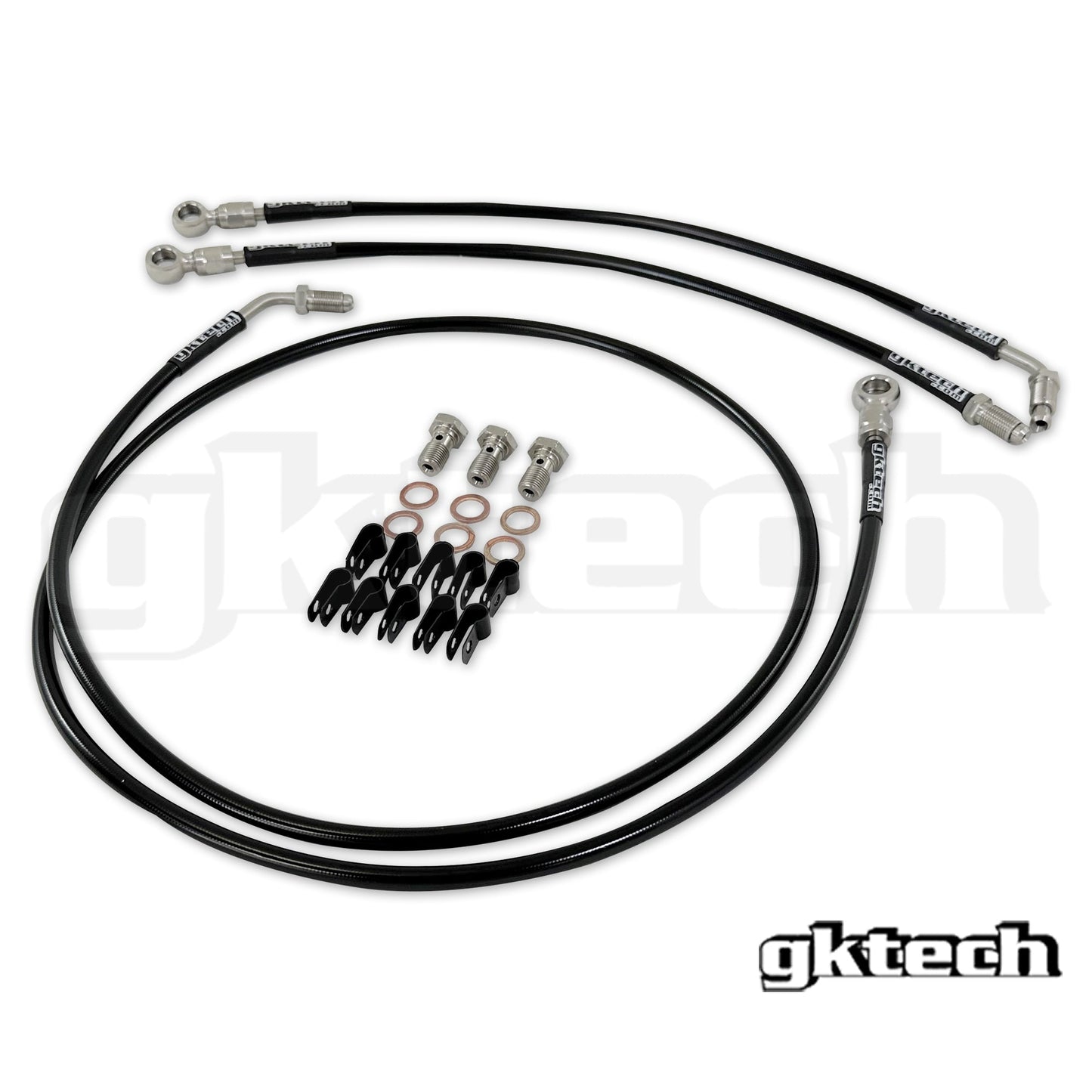 GKTech 240sx/Skyline Engine bay brake line delete kit