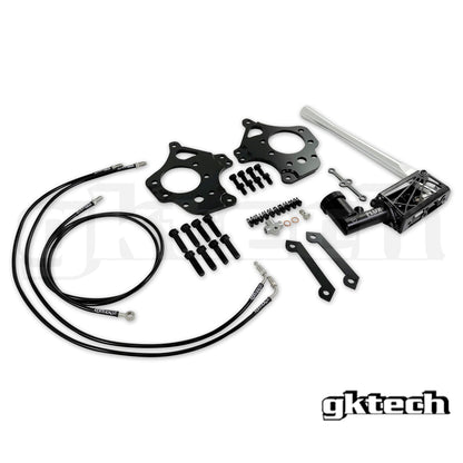GKTech 240sx/Skyline/Z32 dual caliper Hydraulic e-brake setup - (10% combo discount)