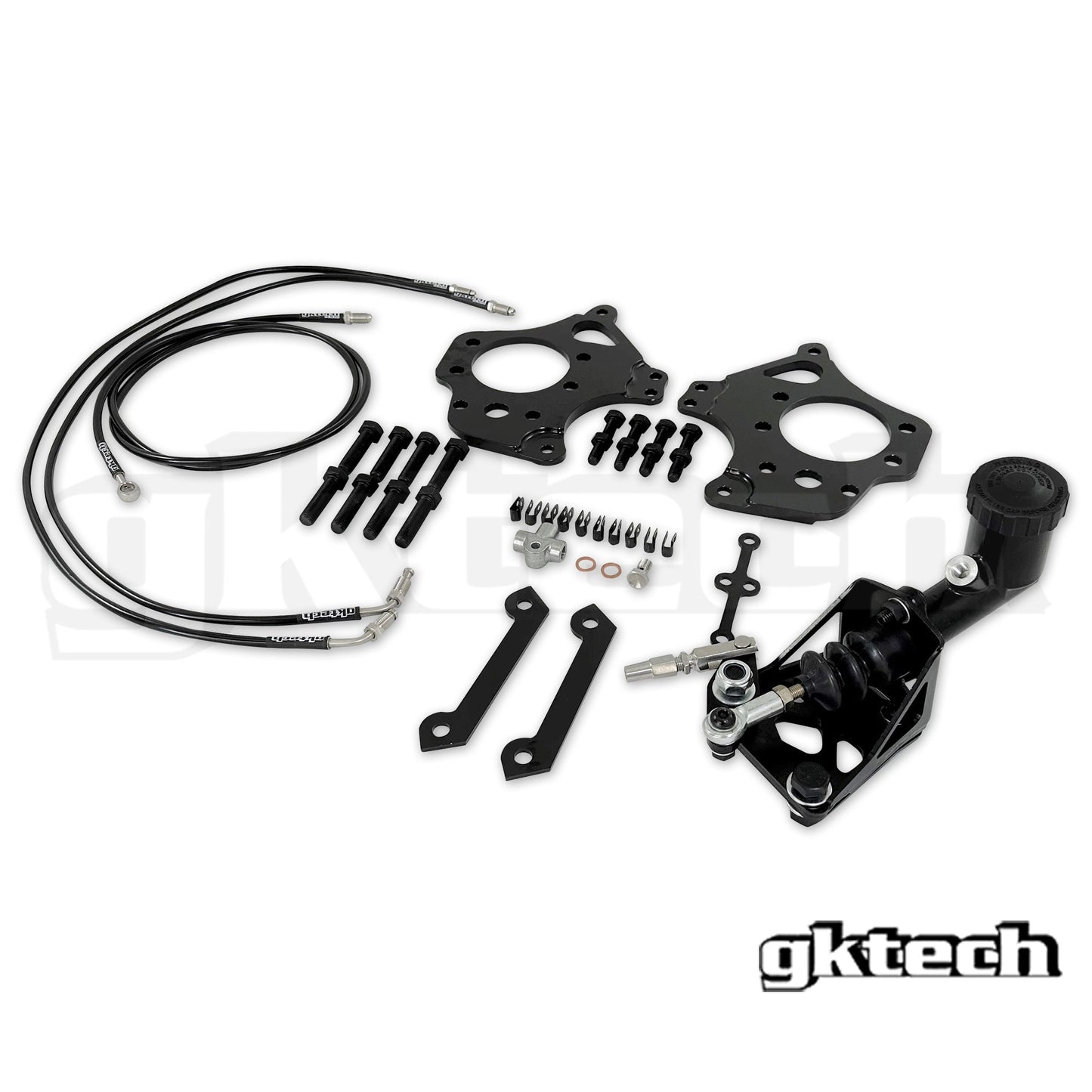 GKTech 240sx/Skyline/Z32 dual caliper Hidden Hydraulic e-brake setup - (10% combo discount)