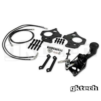GKTech 240sx/Skyline/Z32 dual caliper Hidden Hydraulic e-brake setup - (10% combo discount)