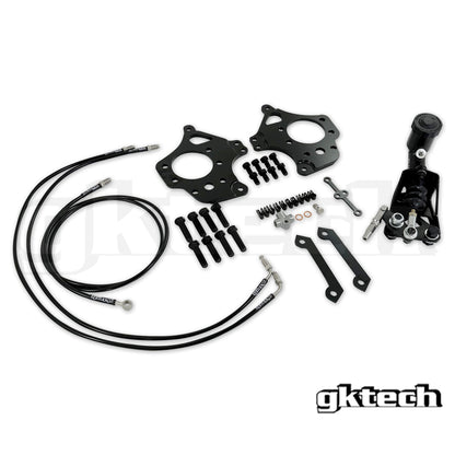 GKTech 240sx/Skyline/Z32 dual caliper Hidden Hydraulic e-brake setup - (10% combo discount)