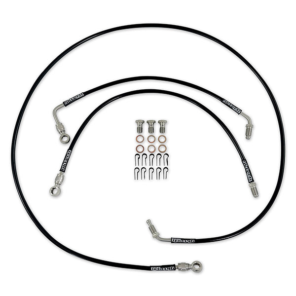 GKTech R33/R34 Engine bay brake line delete kit