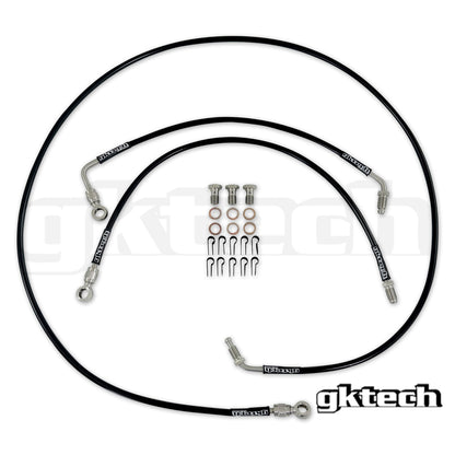 GKTech R33/R34 Engine bay brake line delete kit