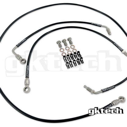 GKTech R33/R34 Engine bay brake line delete kit