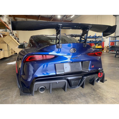 APR Carbon Fiber Toyota Supra A90 License Plate Backing 2020-2023