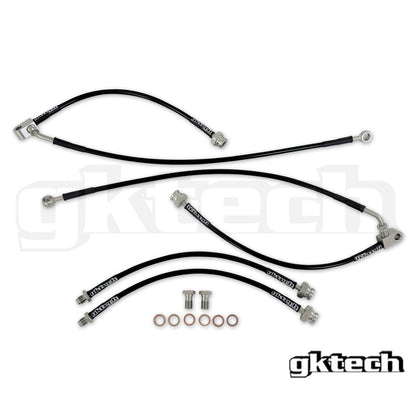 GKTech Z33 350z braided brake line set (front and rear)
