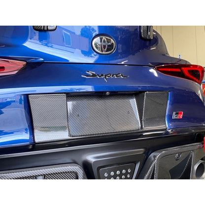 APR Carbon Fiber Toyota Supra A90 License Plate Backing 2020-2023